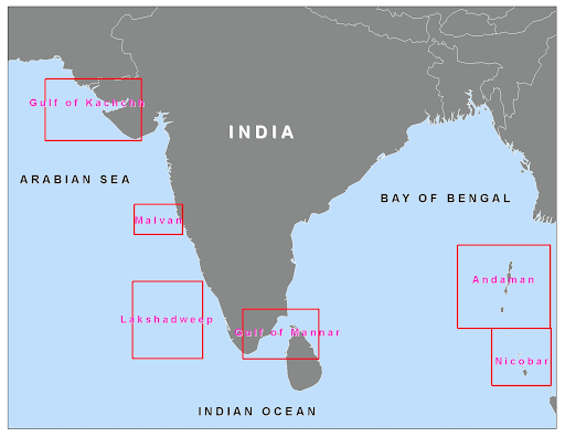 Coral reefs of India